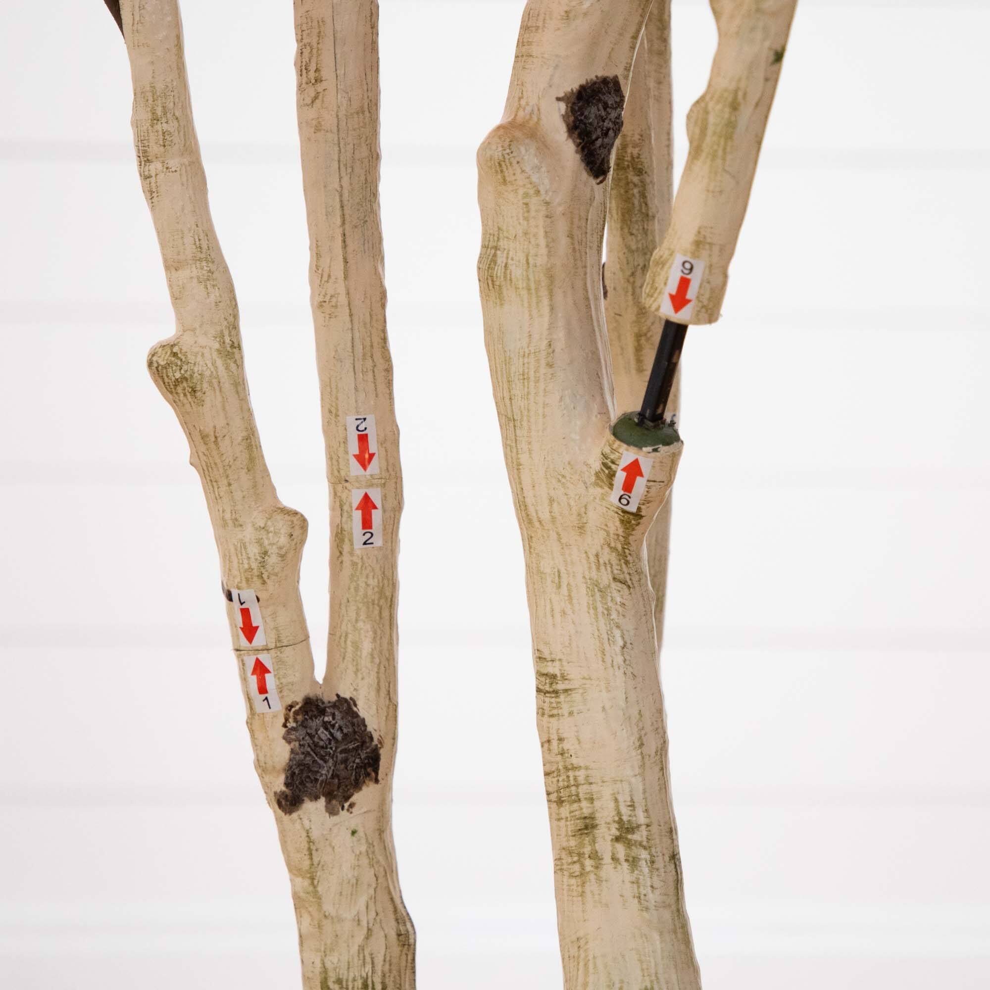 9ft. Potted Artificial Autumn Birch Tree
